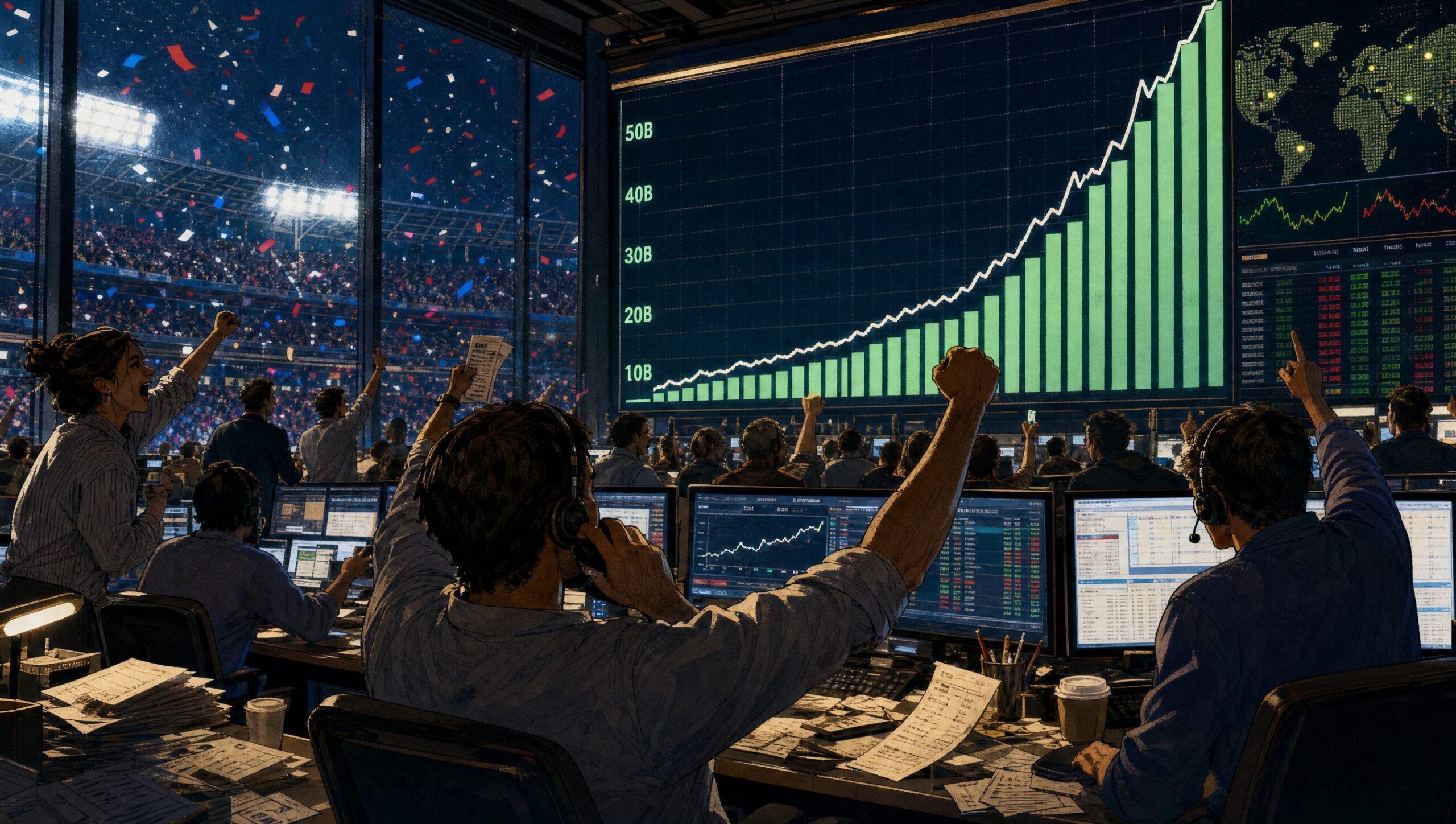 Kalshi and Polymarket Post a Record .6 Billion Month